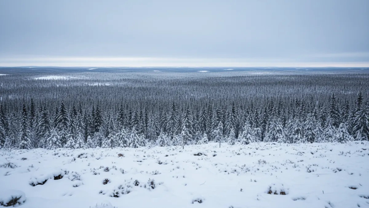 Plus grand écosystème terrestre : la forêt boréale