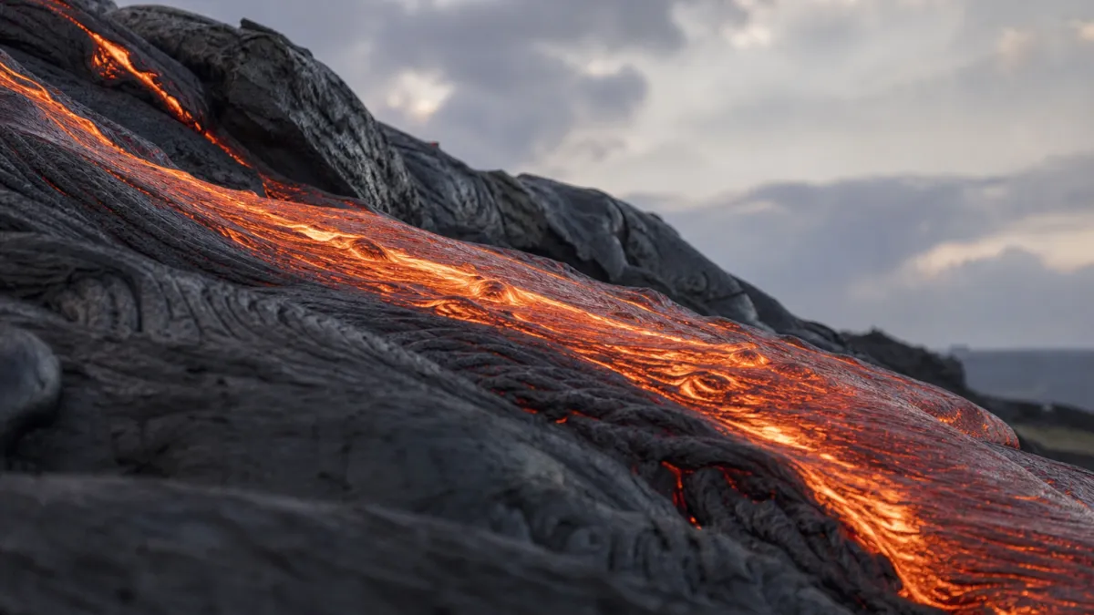 Formation géologique spectaculaire : les forces de la nature